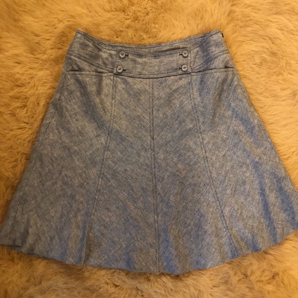 Ann Taylor Dresses & Skirts - Ann Taylor Linen Skirt - 6